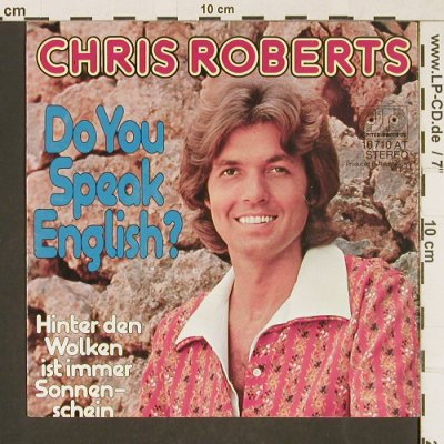 Roberts,Chris: Do You Speak English?, Jupiter(16 710 AT), D, 1976 - 7inch - T141 - 2,50 Euro