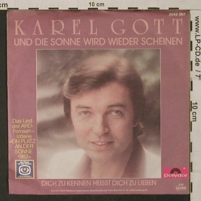 Gott,Karel: Und die Sonne wird wieder scheinen, Polydor(2042 367), D, 1981 - 7inch - T1424 - 2,50 Euro