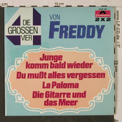Freddy: Die Grossen 4, Foc, Polydor (2606 004), D Typ: 7"*2 Best.-Nr.: T1464 Preis: 6,00 Euro