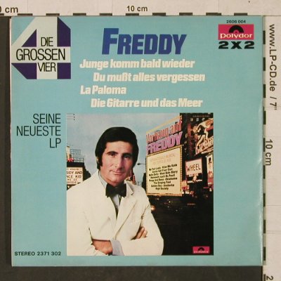 Freddy: Die Grossen 4, Foc, Polydor (2606 004), D Typ: 7"*2 Best.-Nr.: T1464 Preis: 6,00 Euro