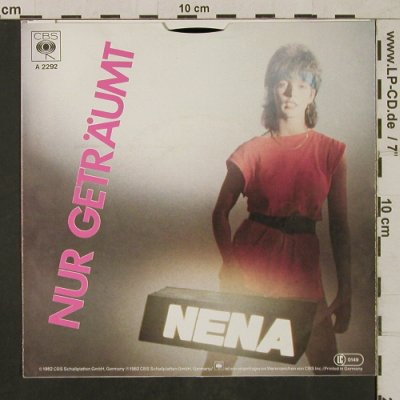 Nena: Nur Geträumt / Ganz Oben, CBS(A 2292), NL, 1982 - 7inch - T1610 - 2,50 Euro