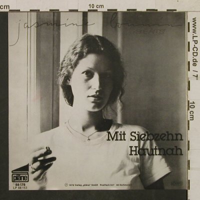 Bonnin,Jasmin: Mit Siebzehn / Hautnah, Pläne(88176), D, 1979 - 7inch - T1724 - 3,00 Euro