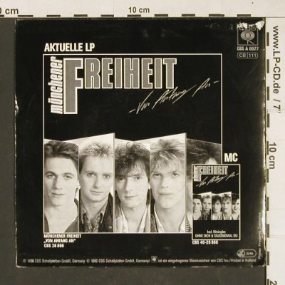 Münchener Freiheit: Tausendmal Du, CBS(A 6977), D, 1986 - 7inch - T185 - 2,00 Euro