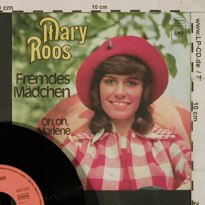 Roos,Mary: Fremdes Mädchen / Oh,Oh,Marlene, CBS Blitzinfo.(CBS S 1223), D,  - 7inch - T1883 - 4,00 Euro