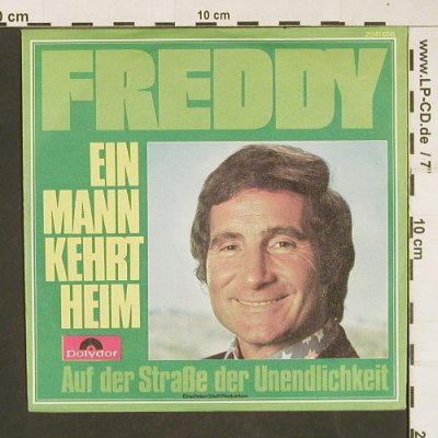 Freddy: Ein Mann kehrt Heim, Polydor (2041 658), D, 1975 Typ: 7" Best.-Nr.: T189 Preis: 3,00 Euro