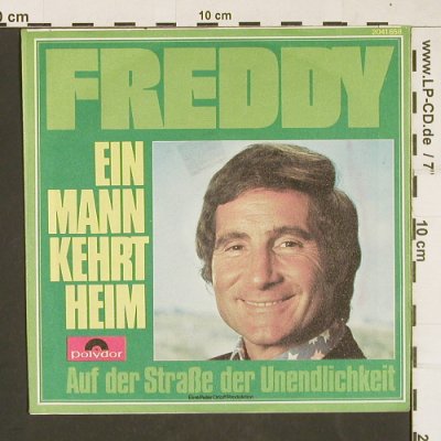 Freddy: Ein Mann kehrt Heim, Polydor (2041 658), D, 1975 Typ: 7" Best.-Nr.: T189 Preis: 3,00 Euro