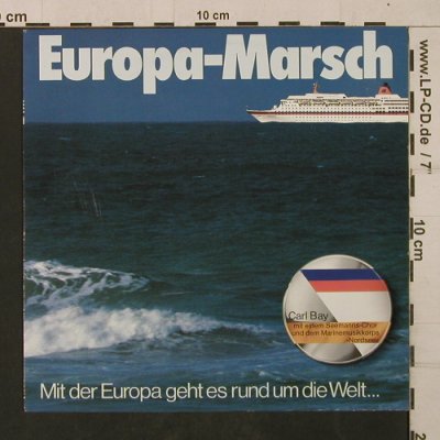 Bay,Carl / Besatzungs-Chor d.Europa: Europa Marsch/Lieder a.d.Seemannski, Boccaccio (BO 45 452), D Typ: 7" Best.-Nr.: T1900 Preis: 4,00 Euro
