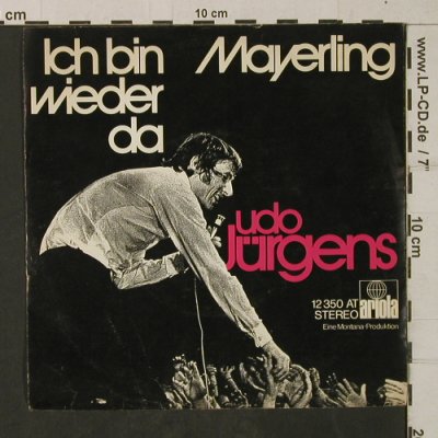 Jürgens,Udo: Ich bin wieder da  -- /vg+, Ariola(86 399 IT), D,  - Cover - T1929 - 1,00 Euro
