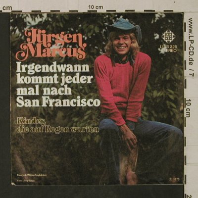 Marcus,Jürgen: Irgendwann kommt jeder nach SanFran, Telefunken(U 56 325), D, 1973 - 7inch - T1935 - 2,50 Euro