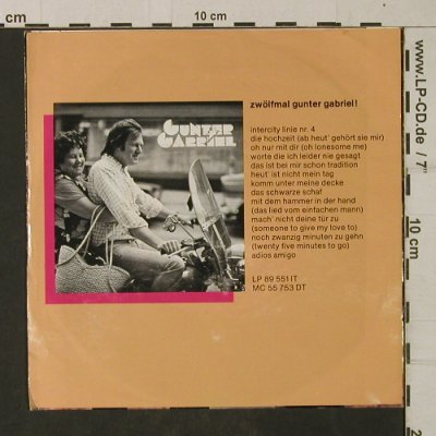 Gabriel,Gunter: Willy Klein, der Fernsehmann, Hansa(17 442 AT), D, 1976 - 7inch - T1947 - 2,50 Euro