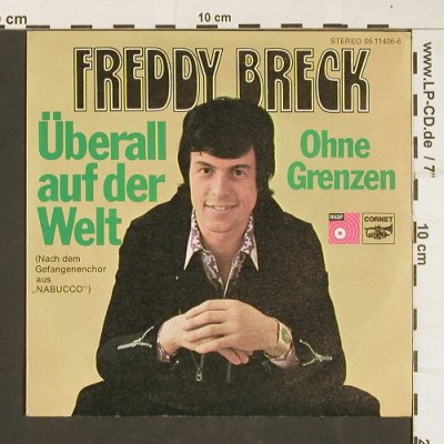 Breck,Freddy: Überall auf der Welt / Ohne Grenzen, BASF / Cornet(05 11406-6), D,  - 7inch - T203 - 2,00 Euro