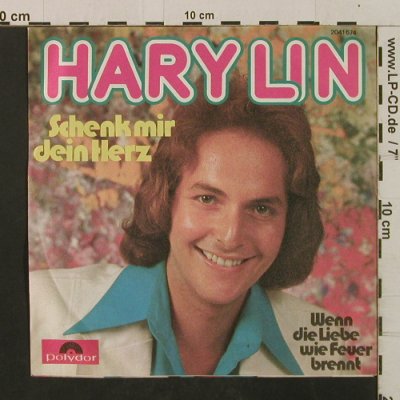 Harylin: Schenk mir dein Herz/Wenn die Liebe, Polydor(2041 674), D, m-/vg+, 1975 - 7inch - T2371 - 2,50 Euro