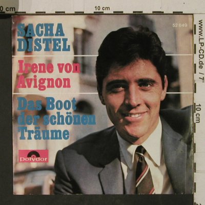 Distel,Sacha: Irene von Avignon, Polydor (52 849), D, 1967 Typ: 7" Best.-Nr.: T2458 Preis: 3,00 Euro