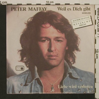 Maffay,Peter: Weil es Dich gibt, Metronome(0030.316), D, 1980 - 7inch - T2725 - 2,50 Euro