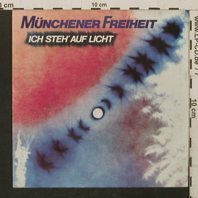 Münchener Freiheit: Ich steh' auf Licht / Angst um Dich, CBS(A 3309), D, m-/vg+, 1983 - 7inch - T2777 - 2,00 Euro