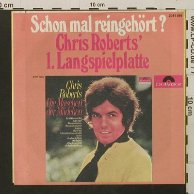 Roberts,Chris: IchBinVerliebtInDieLiebe-Diff.Cover, Polydor(2041 086), D, 1970 - 7inch - T2783 - 2,50 Euro