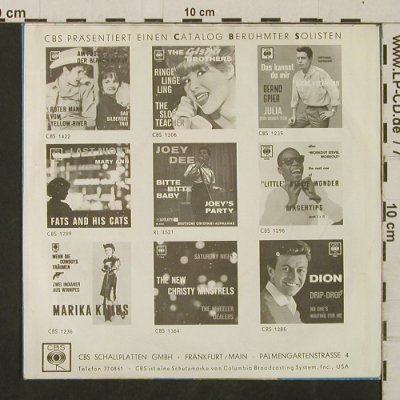 Spier,Bernd: Das Kannst du mir nicht verbieten, CBS(1239), D,  - 7inch - T2845 - 2,50 Euro