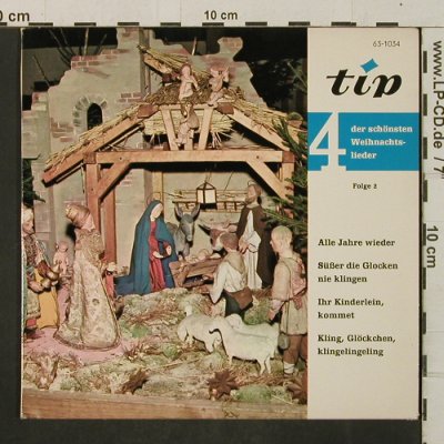 Großer Chor&Glocken d.Marienkirche: 4 der schönsten Weihnachtslieder, Tip (63-1034), D, 1964 Typ: EP Best.-Nr.: T2955 Preis: 3,00 Euro