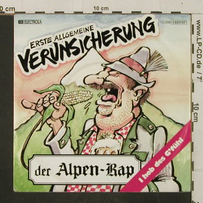 Erste Allgemeine Verunsicherung: Der Alpen-Rap, EMI (1333107), D, 1983 Typ: 7" Best.-Nr.: T2985 Preis: 3,00 Euro