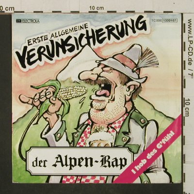 Erste Allgemeine Verunsicherung: Der Alpen-Rap, EMI (1333107), D, 1983 Typ: 7" Best.-Nr.: T2985 Preis: 3,00 Euro