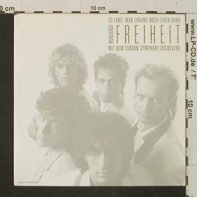 Münchener Freiheit: So Lang' Man Träume Noch Leben Kann, CBS(), D, 1987 - 7inch - T2986 - 2,50 Euro