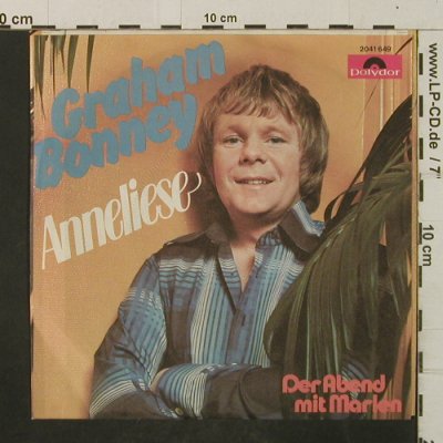 Bonney,Graham: Anneliese / Der Abend mit Marlen, Polydor(2041 649), D, 1975 - 7inch - T2996 - 2,50 Euro