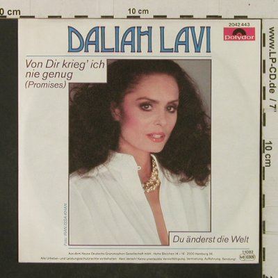 Lavi,Daliah: Von Dir Krieg' Ich nie Genug+1, Polydor(2042 443), D, 1982 - 7inch - T2999 - 2,00 Euro