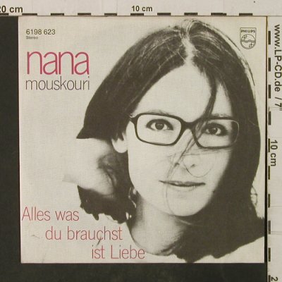 Mouskouri,Nana: Alles was du brauchst ist Liebe, Philips(6198 623), D, 1982 - 7inch - T3006 - 3,00 Euro