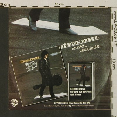 Drews,Jürgen: Wir werden uns wiedersehen, WB (WB 17 725), D, 1981 Typ: 7" Best.-Nr.: T3049 Preis: 2,50 Euro