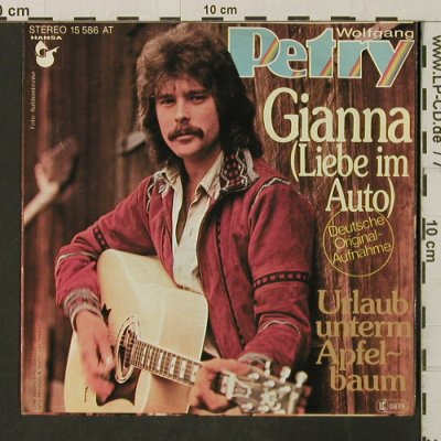 Petry,Wolfgang: Gianna / Urlaub unterm Apfelbaum, Hansa(15 586), D, 1978 - 7inch - T3106 - 2,50 Euro