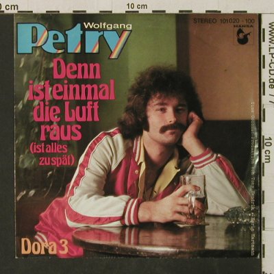 Petry,Wolfgang: Denn ist einmal die Luft raus, Hansa(101 020), D, 1979 - 7inch - T3107 - 2,50 Euro