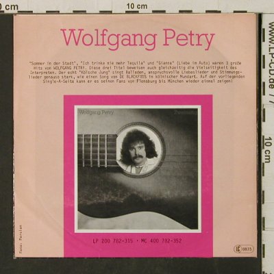 Petry,Wolfgang: Denn ist einmal die Luft raus, Hansa(101 020), D, 1979 - 7inch - T3107 - 2,50 Euro