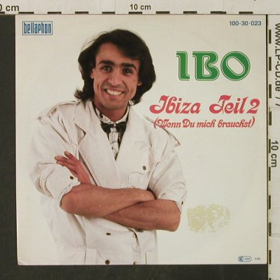 Ibo: Ibiza Teil 2 / Ich gebe Dich frei, Bellaphon(100.30.023), D, m-/VG+, 1986 - 7inch - T3147 - 1,50 Euro