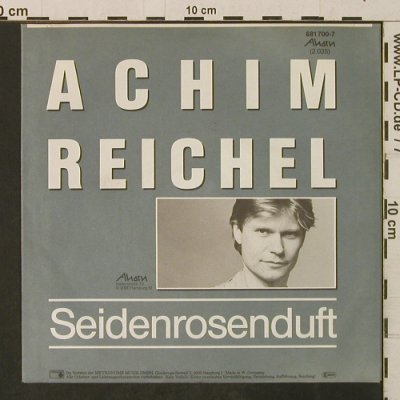 Reichel,Achim: Im Ghetto / Seidenrosenduft, Ahorn(881 700-7), D, 1985 - 7inch - T3228 - 3,00 Euro