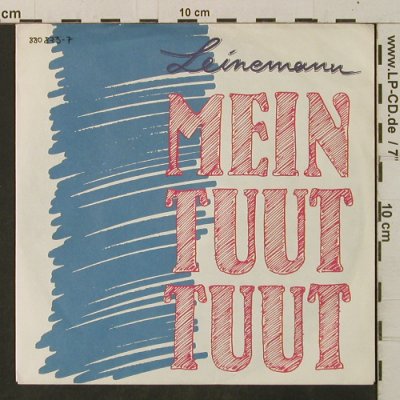 Leinemann: Mein Tuut Tuut / Sportler desJahres, Mercury(880 873-7), D, 1985 - 7inch - T3338 - 3,00 Euro