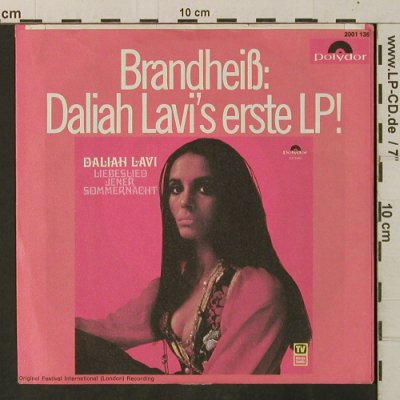 Lavi,Daliah: Wer Hat Mein Lied So Zerstört, Ma?, Polydor(2001 136), D, 1971 - 7inch - T3348 - 2,50 Euro