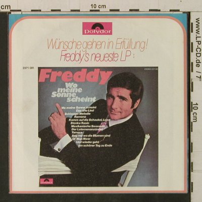 Freddy: St. Helena / Fahrt ins Abenteuer, Polydor (2041 381), D, 1971 Typ: 7" Best.-Nr.: T3349 Preis: 4,00 Euro