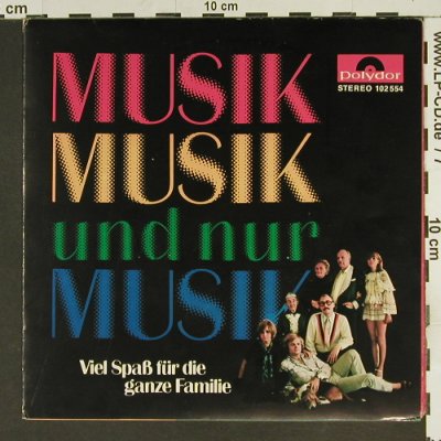 V.A.Musik, Musik und nur Musik: Hörproben: Freddy,J.Last,R.Black ua, Polydor-Gimmick-Cover(102 554), D, 1969 - 7"gx - T3374 - 3,00 Euro