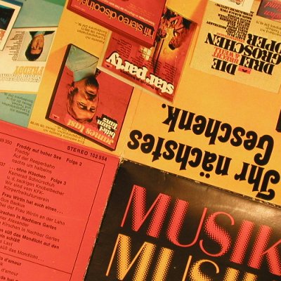 V.A.Musik, Musik und nur Musik: Hörproben: Freddy,J.Last,R.Black ua, Polydor-Gimmick-Cover(102 554), D, 1969 - 7"gx - T3374 - 3,00 Euro