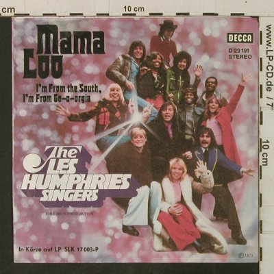 Les Humphries Singers: Mama Loo, Decca(D 29 191), D, 1973 - 7inch - T3392 - 2,50 Euro