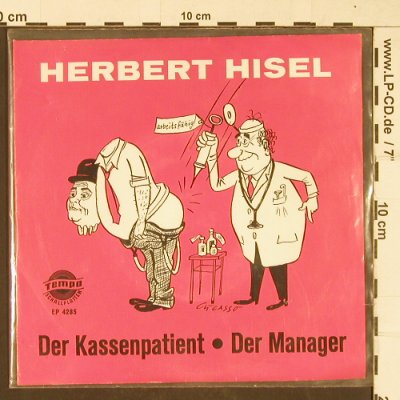 Hisel,Herbert: Der Kassenpatient/Der Manager, Tempo (EP 4285), D Typ: EP Best.-Nr.: T349 Preis: 3,00 Euro