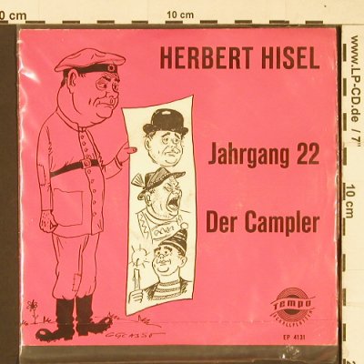 Hisel,Herbert: Jahrgang 22 / Der Campler, Tempo (EP 4131), D Typ: EP Best.-Nr.: T355 Preis: 3,00 Euro