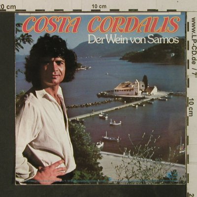 Cordalis,Costa: Der Wein von Samos, CBS (S 7392), D, 1979 Typ: 7" Best.-Nr.: T3689 Preis: 2,00 Euro