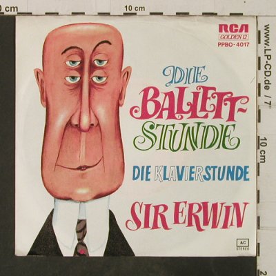 Sir Erwin: Die Ballett-Stunde, RCA(PPBO-4017), D, 1967 - 7inch - T3842 - 5,00 Euro