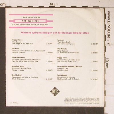 Münster,Addi: St.Pauli Ist fr alle da, Telefunken(U 55 495), D,  - 7inch - T4120 - 2,50 Euro
