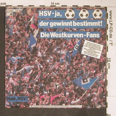 Westkurven-Fans, die: HSV-ja der gewinnt bestimmt, Metronome(813 680-7 ME), D, 1983 - 7inch - T4159 - 3,00 Euro