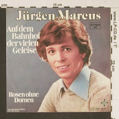 Marcus,Jürgen: Auf dem Bahnhof der vielen Gleise, Telefunken(6.11926 AC), D, 1976 - 7inch - T415 - 2,00 Euro