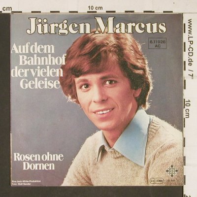 Marcus,Jürgen: Auf dem Bahnhof der vielen Gleise, Telefunken(6.11926 AC), D, 1976 - 7inch - T415 - 2,00 Euro