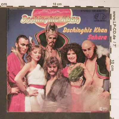 Dschinghis Khan: Dschingis Khan/Sahara, Jupiter (100 430-100), NL, 1979 Typ: 7" Best.-Nr.: T4174 Preis: 2,50 Euro