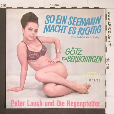 Lauch,Peter und die Regenpfeifer: So ein Seemann macht es richtig, Golden 12(G 12/28), D,  - 7inch - T4279 - 3,00 Euro